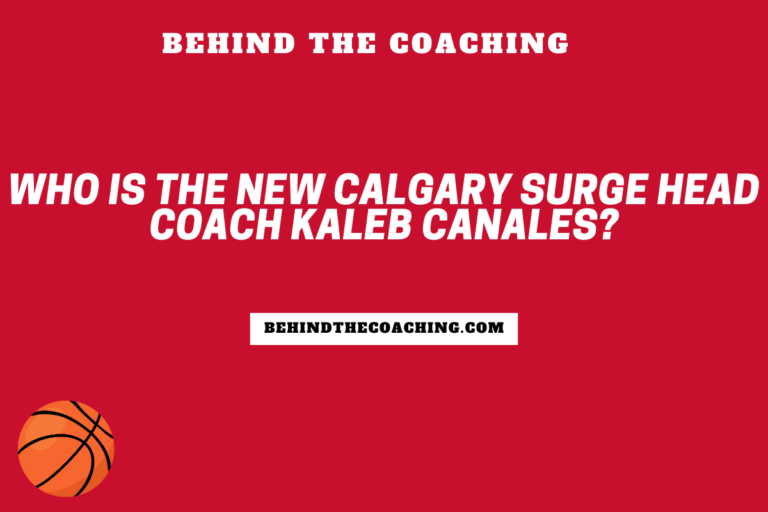Who is the New Calgary Surge Head Coach Kaleb Canales?