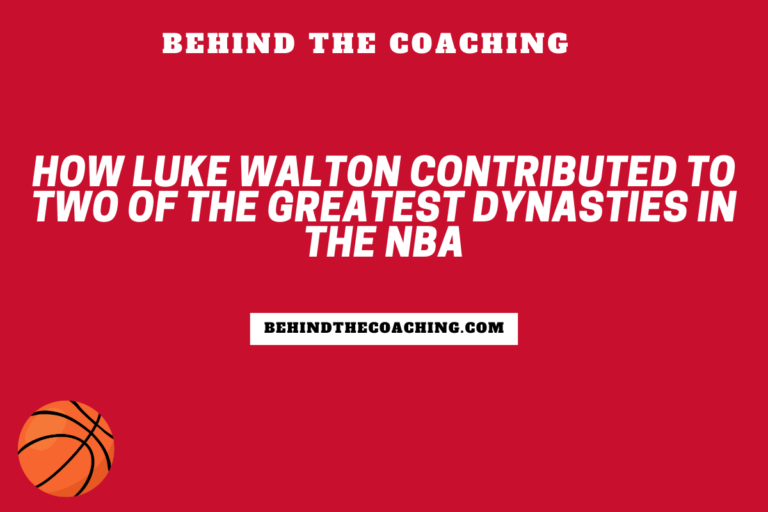 How Luke Walton Contributed to Two of the Greatest Dynasties in the NBA