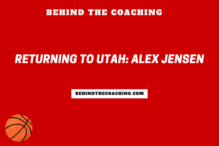 Returning to Utah: Alex Jensen