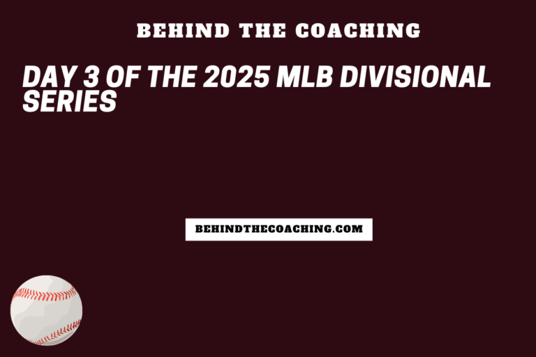 Day 3 of the 2025 MLB Divisional Series