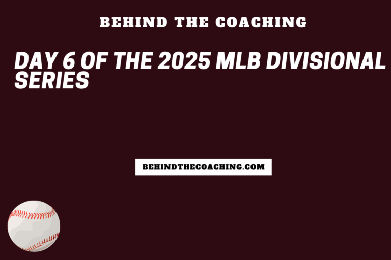 Day 6 of the 2025 MLB Divisional Series