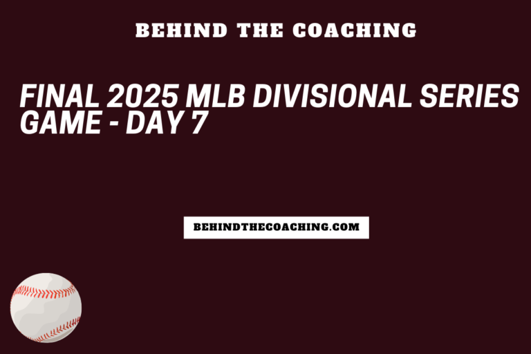 Final 2025 MLB Divisional Series Game – Day 7