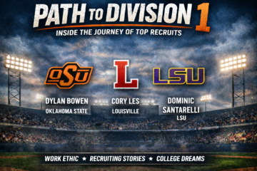 Three Commits, One Goal: What It Takes to Reach Division I Baseball