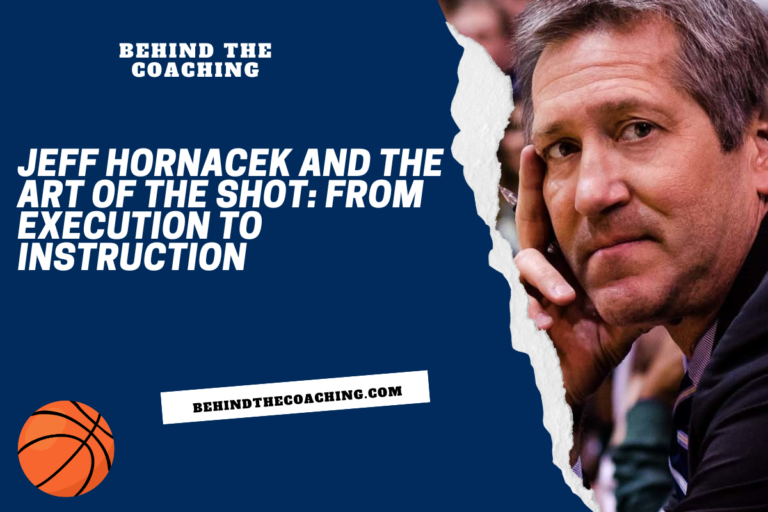 Jeff Hornacek and the Art of the Shot: From Execution to Instruction
