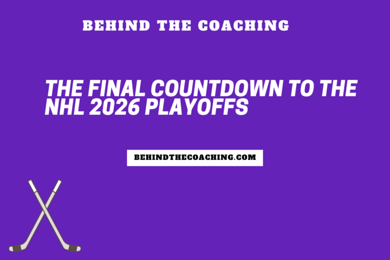 The Final Countdown to the NHL 2026 Playoffs
