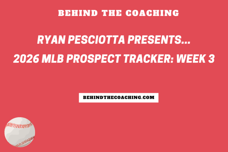 MLB Prospect Tracker Week 3