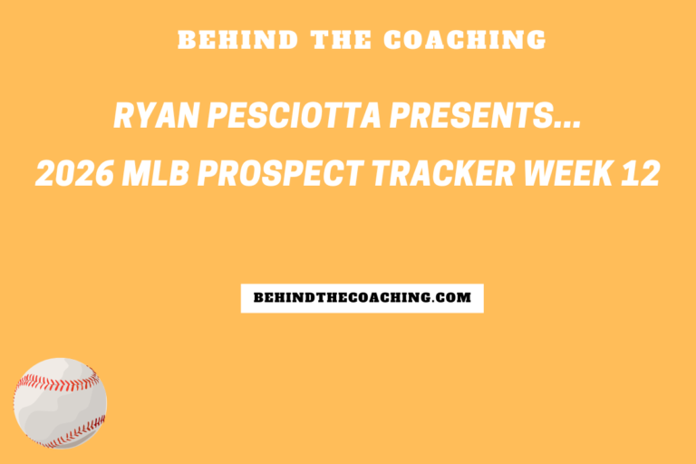 2026 MLB Prospect Tracker Week 12