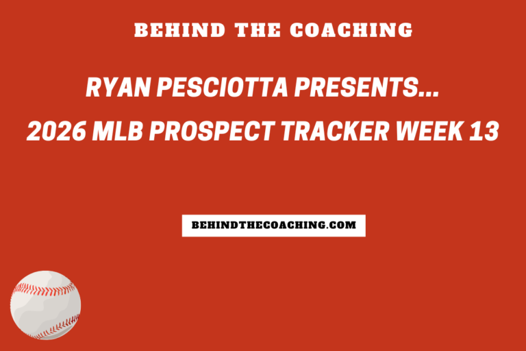 MLB Prospect Tracker Week 13