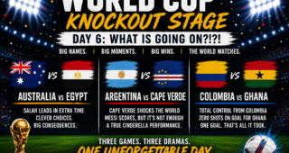 Day 6 of FIFA World Cup Knockout Rounds; What is Going On?!?!?
