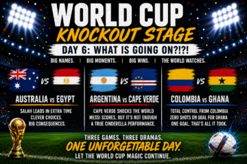 Day 6 of FIFA World Cup Knockout Rounds; What is Going On?!?!?