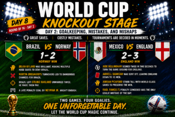 Day 8 of FIFA Knockout Rounds – Round of 16; Major Goalkeeping, Mistakes, and Mishaps